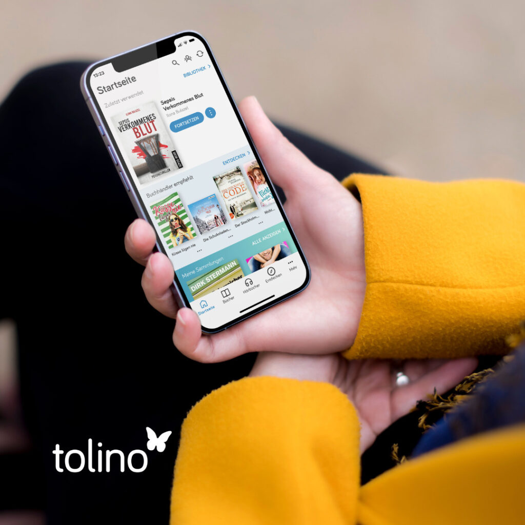tolino app - Lesevergnügen in jeder Pause